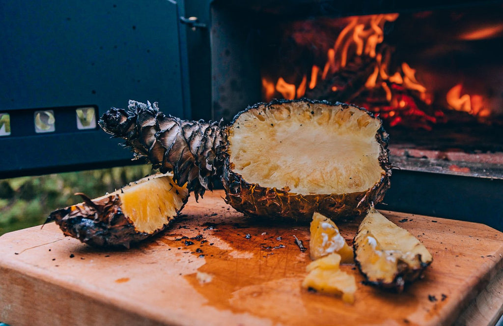 Grilled & caramelized pineapple